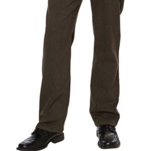 Kenneth Cole Mens Brushed Corduroy Straight Pants